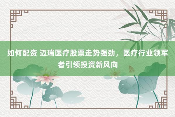 如何配资 迈瑞医疗股票走势强劲，医疗行业领军者引领投资新风向